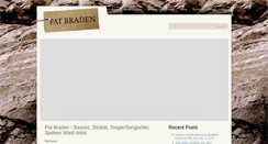 Desktop Screenshot of patbraden.com